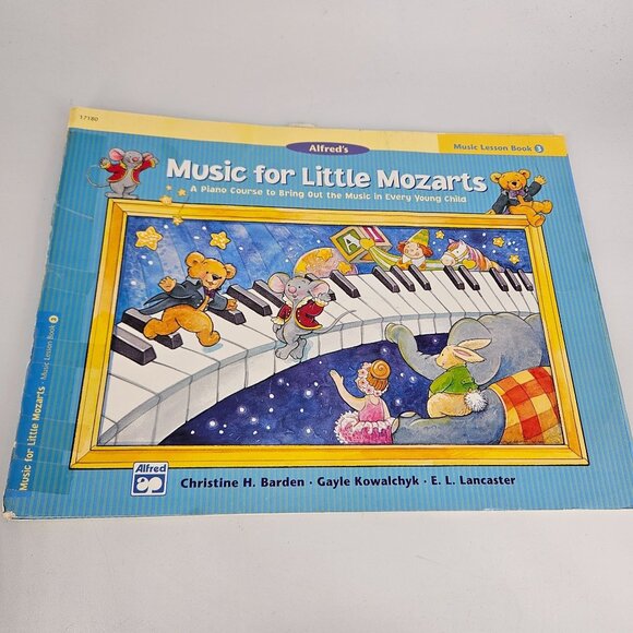 Alfred Music for Little Mozart Piano Learning Prep Level 3 Lesson Recital Lot 2 - Picture 2 of 11